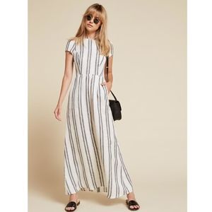 The Reformation Cornelia Linen Dress